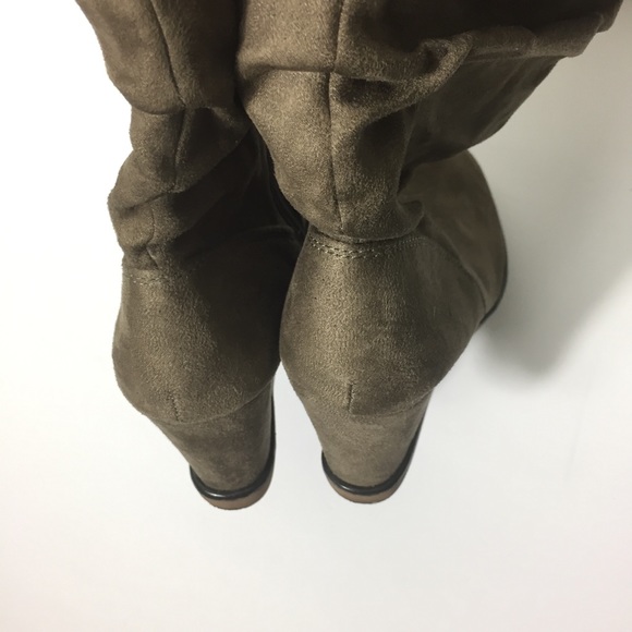 MERONA Brown71/2 Boho Classic Ankle Mid Calf Boots - Picture 4 of 5